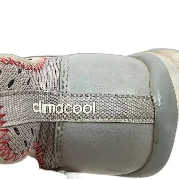 Adidas Climacool - Men's Sz 9 - Gray Spikeless Golf Shoes - Q44603 - 2015 - Picture 6 of 10